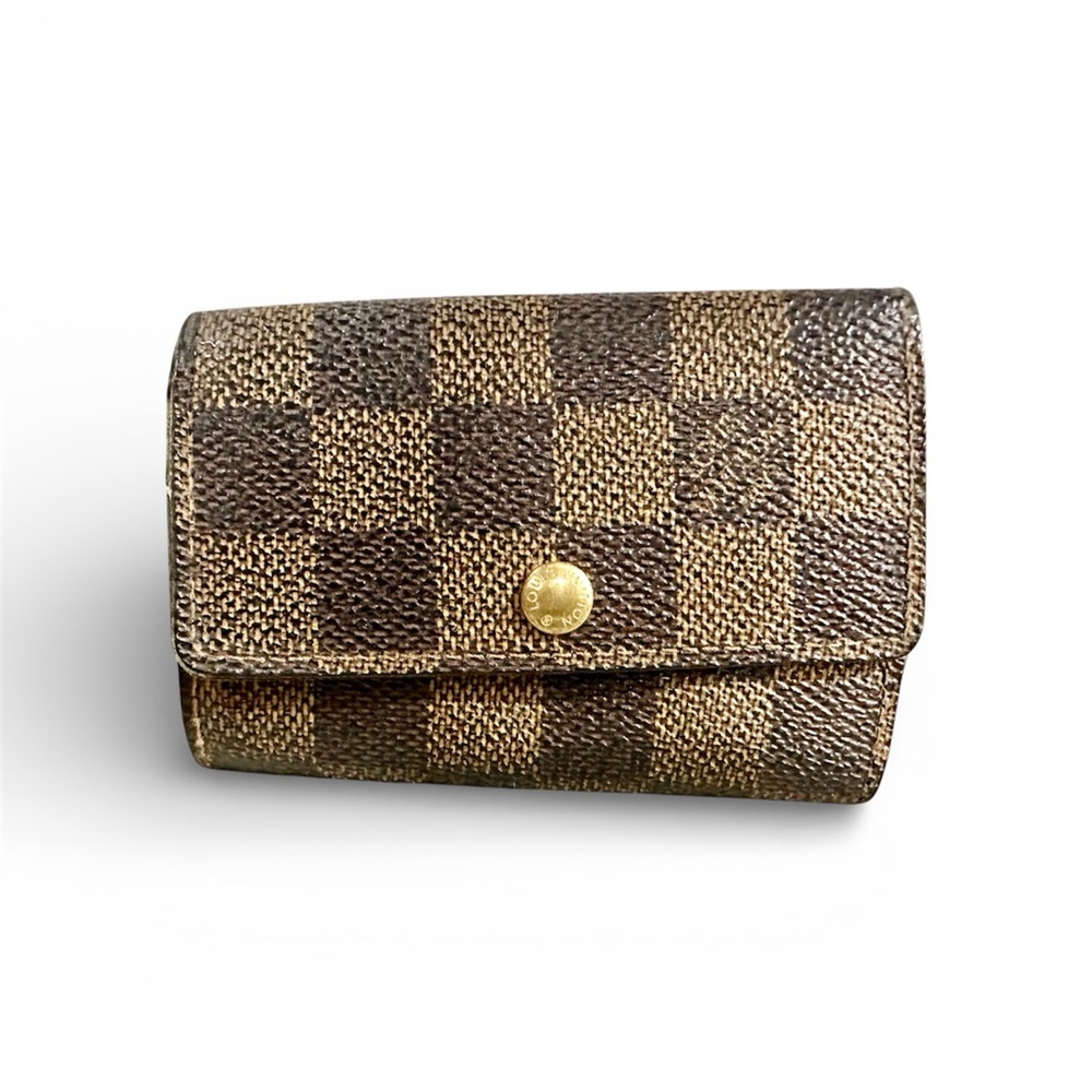 Louis Vuitton Damien Ebene Key Holder
